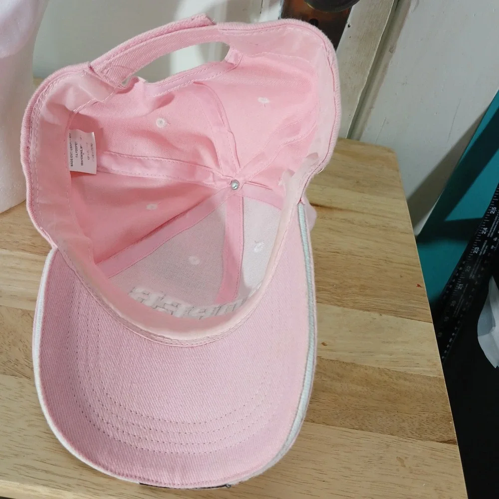YOOPER You Betcha! Novelty Pink Baseball Cap Adjustable Michigan Upper Peninsula